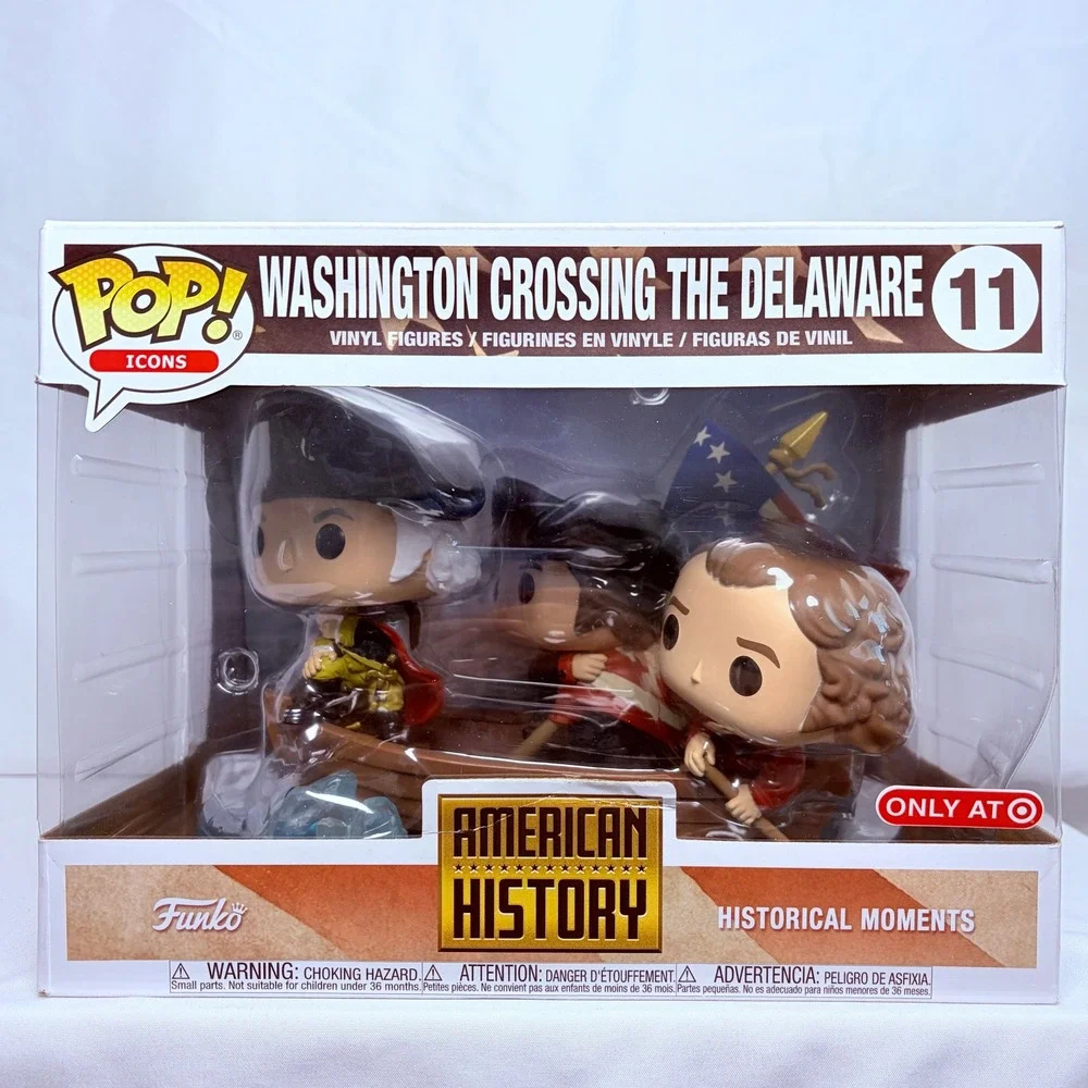 Funko Pop Washington Crossing The Delaware #11 Brown Target Exclusive Dad's Gift